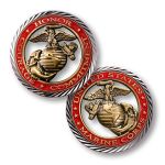 Marine Honor Courage Commitment Coin