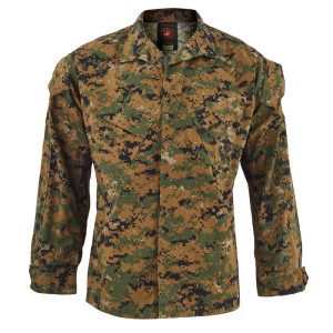 usmc marpat woodland camo shirt aks marine corps blouse