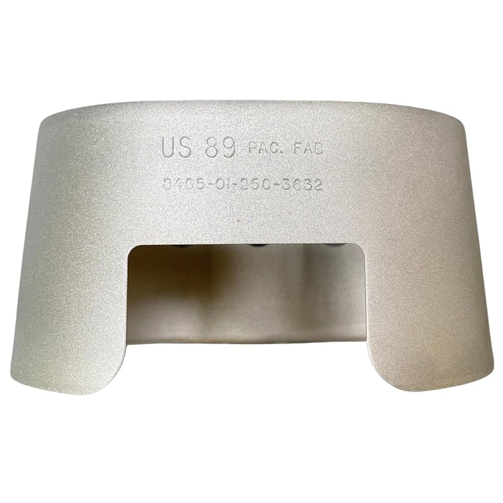 front view of a USGI canteen cup stove