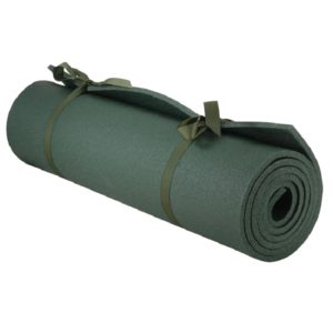 a military green iso sleeping pad