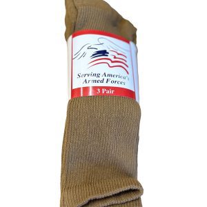 coyote brown socks front footwear army