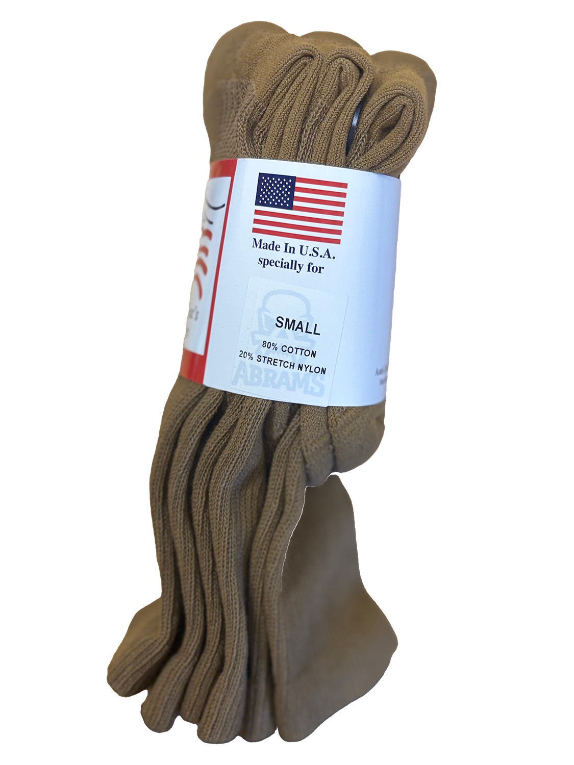 Gov't Issue - USMC Coyote Brown Boot Socks (3-Pack) - Image 3