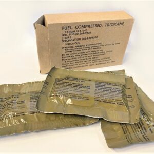 USGI MIL-F-10805D Trioxane Cooking Fuel Bars