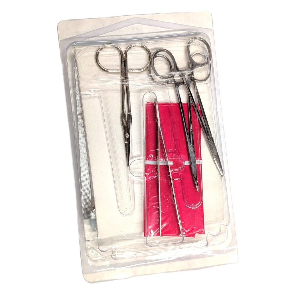 a wound closure and suture kit -- military medical supplies