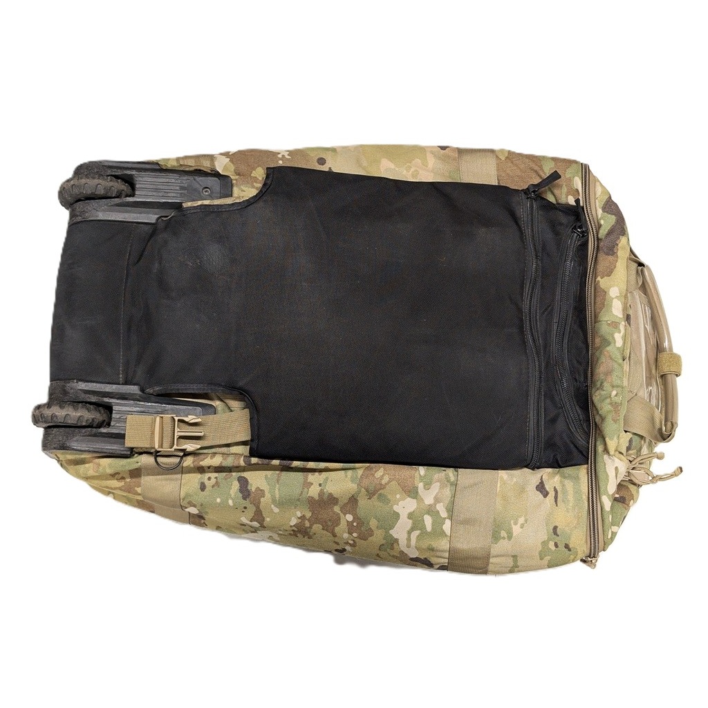 a US military surplus Thin Air USGI MultiCam deployment bag