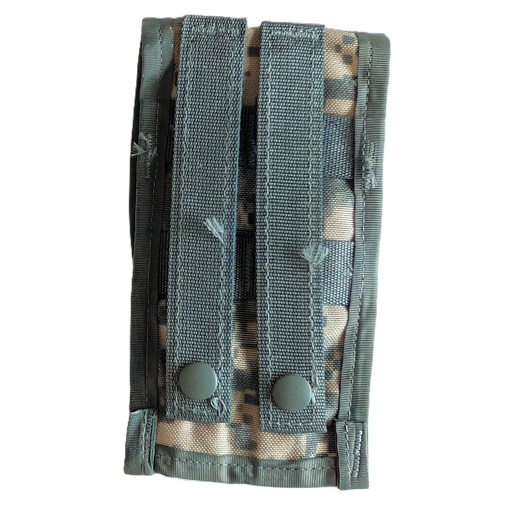 Military Issue M16-M4 Double Magazine ACU Pouch