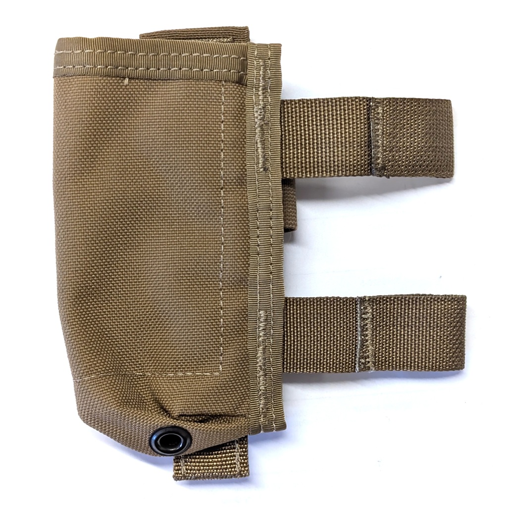 a coyote brown US military tourniquet pouch