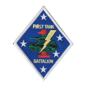 1st Tank Battalion Patch