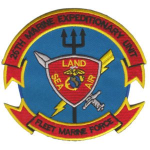26th Marine Expeditionary Unit Fleet Marine Force Patch