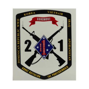 2nd Battalion 1st Marines Decal