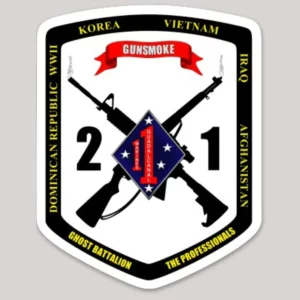 2nd Bn 1st Marines Decal