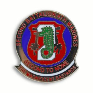 2nd Bn 4th Marines Pin