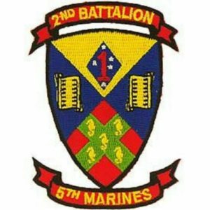 2nd Bn 5th Marines Patch
