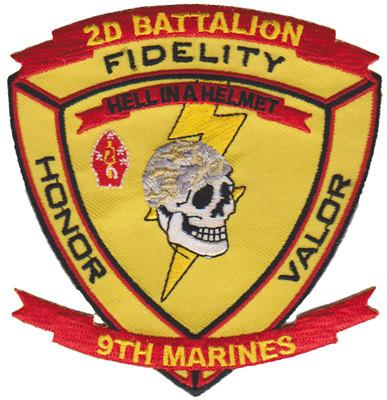 2nd bn 9th marines patch