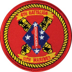 4th Bn 11th Marines Patch