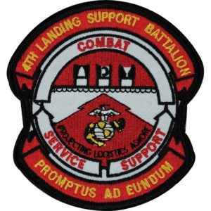 4th Landing Support Bn Patch