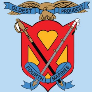 4th Marine Regiment Decal