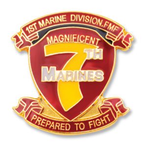 7th Marine Regiment Pin