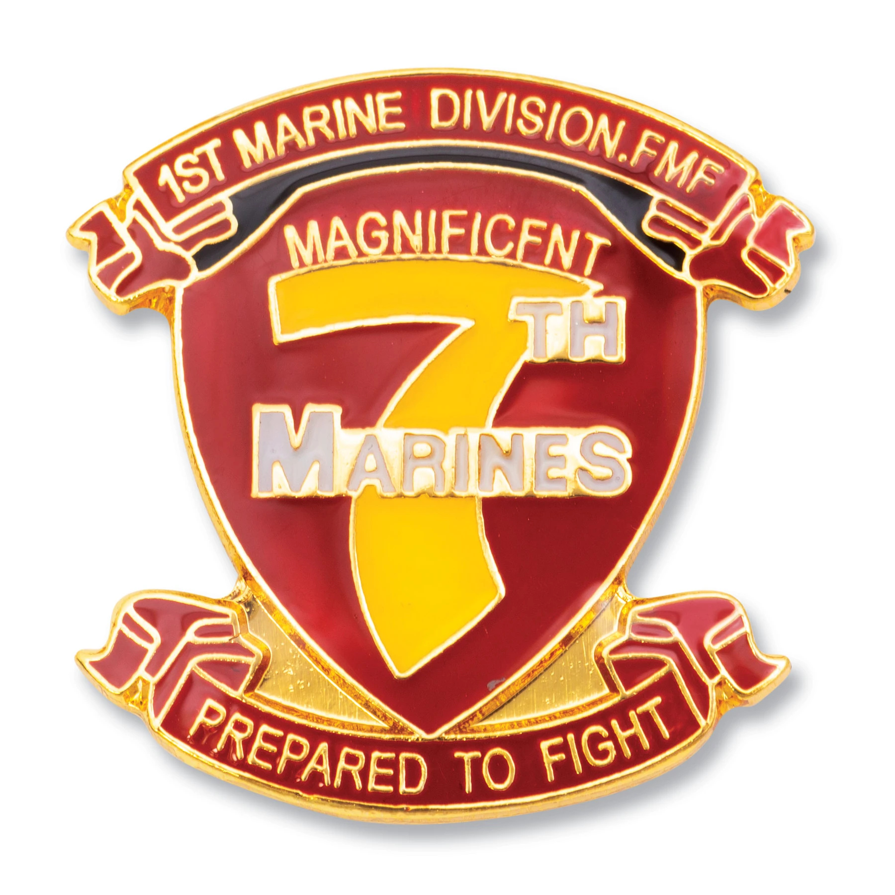 7th Marine Regiment Pin - Devil Dog Depot