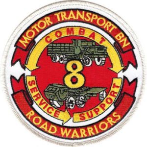 8th Motor Transport Bn Patch