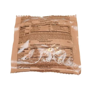 Applesauce Pound Cake MRE Desert