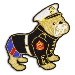 Bulldog Dress Blues Patch