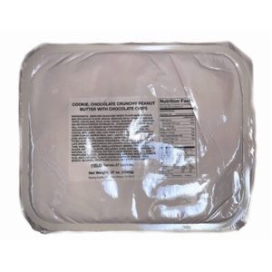 Chocolate Peanut Butter Cookie with Chocolate Chips MRE