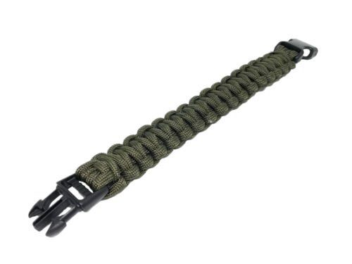 Survival Paracord Bracelet - 2 Colors