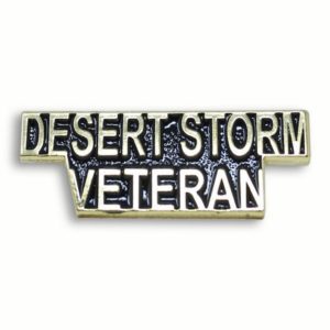 Desert Storm Veteran Pin