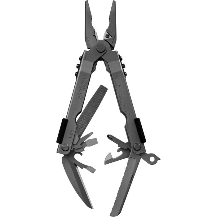 Gerber Needlenose Pliers Multi Tool Black Open
