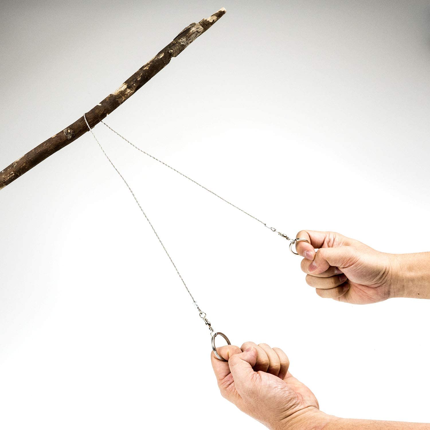 Lightweight Wire Saw Cutting Wood