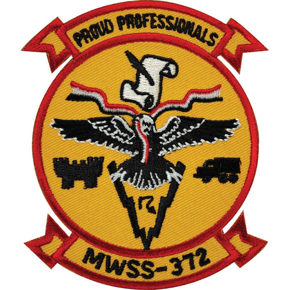 MWSS-372 USMC Patch - Devil Dog Depot
