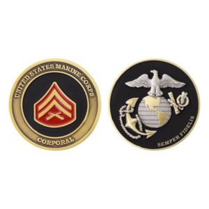 United States Marine Corporal Coin