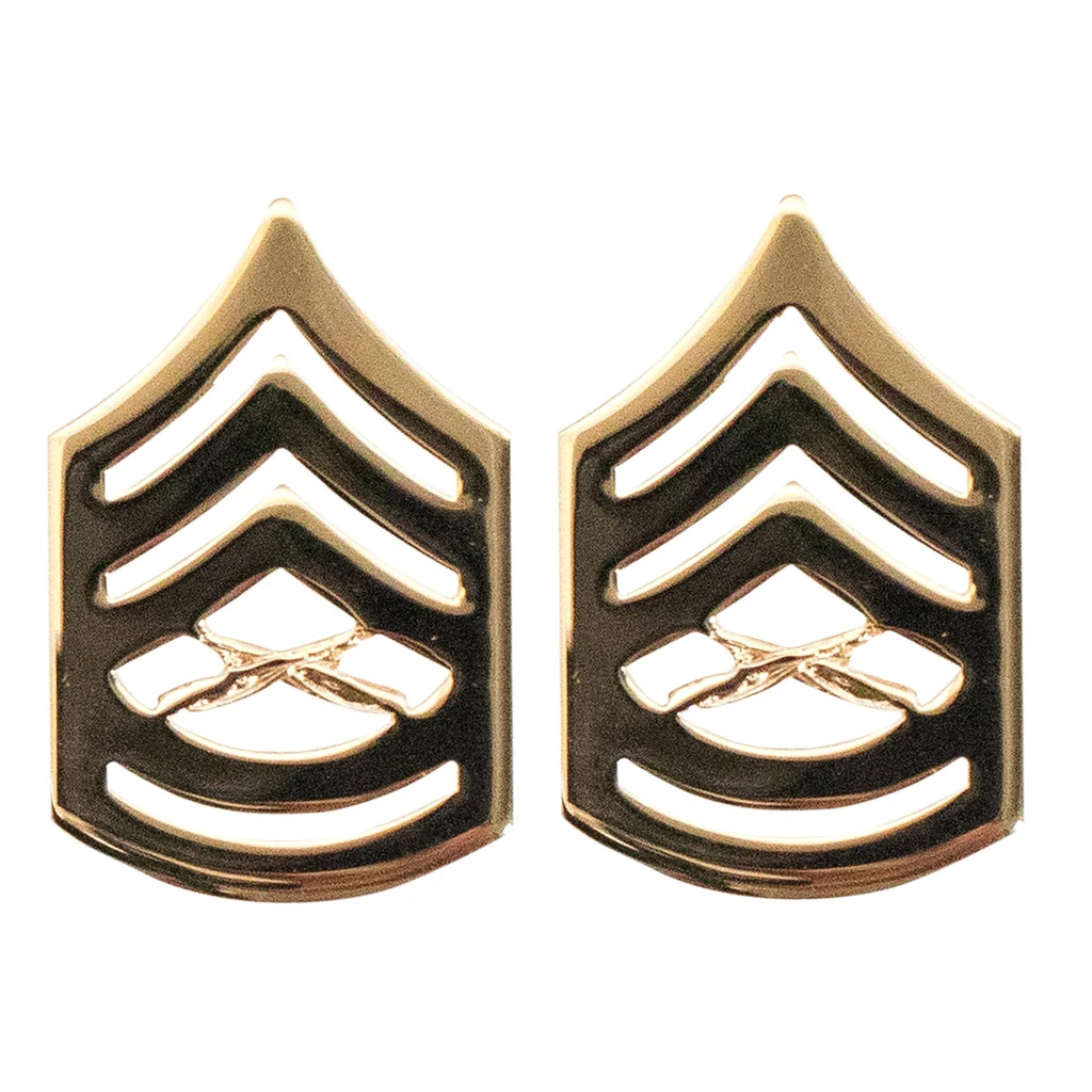 Marine Corps Gunnery Sergeant 22k Gold Chevron - Devil Dog Depot