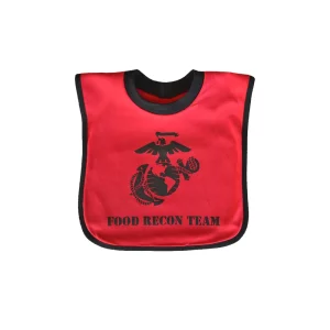 Marine Food Recon Pull-Over Baby Bib