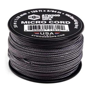 Micro Cord 125' Black