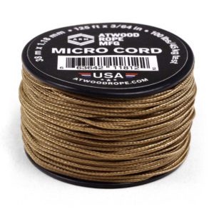 Micro Cord 125' Tan