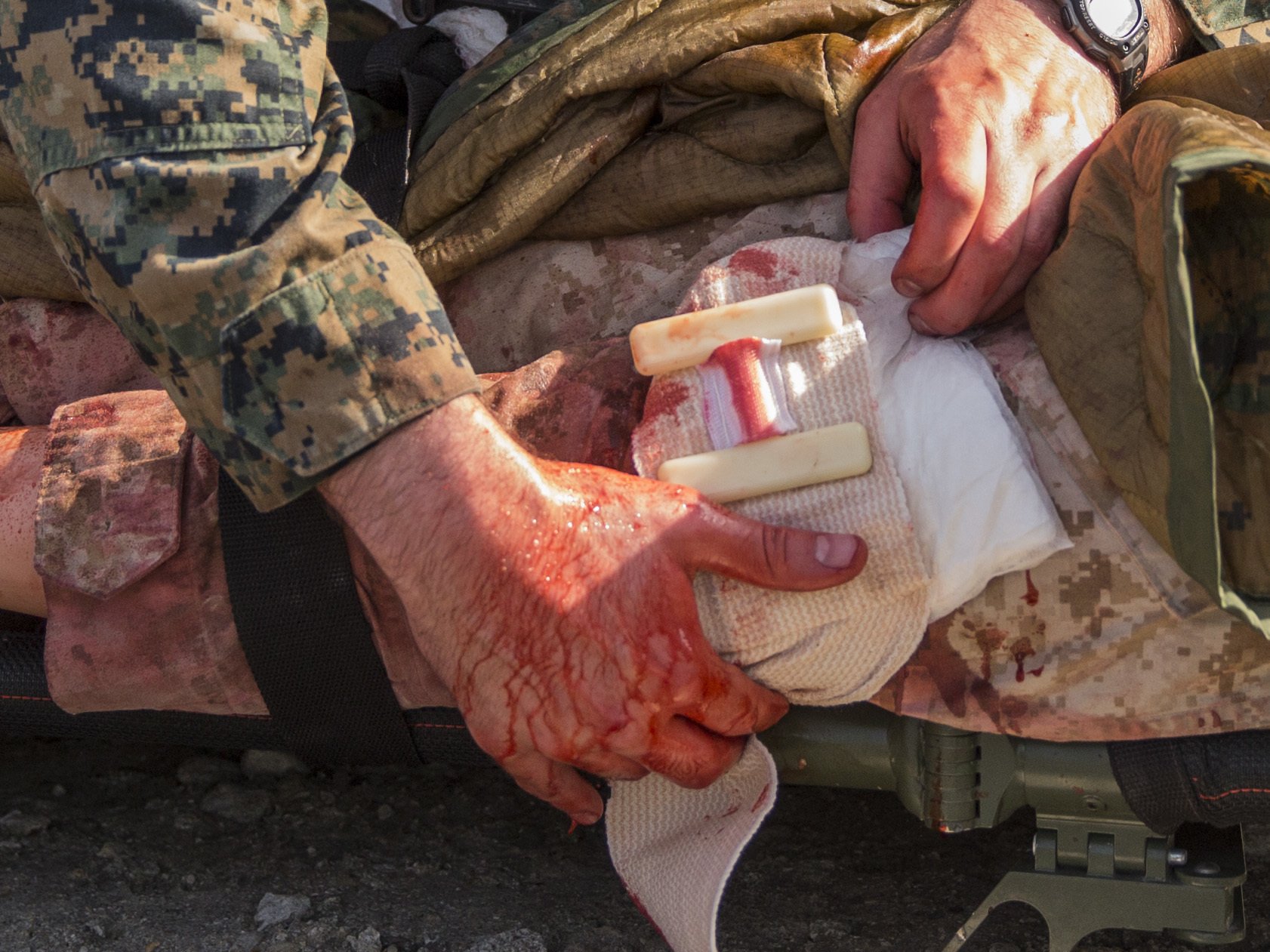 Emergency Care Battle Field Dressing/Bandage - Military