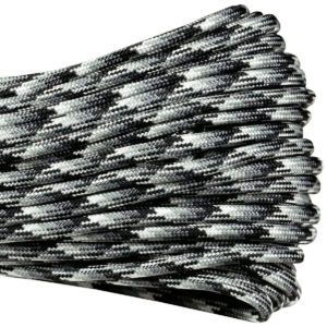 Military Paracord 100' Urban Camo