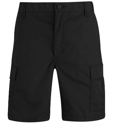 Black BDU Ripstop Shorts - Devil Dog Depot