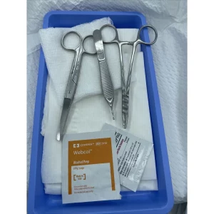 Military Wound Closure Kit w Suture