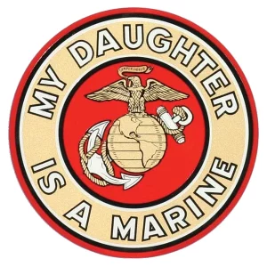 My Daughter is a Marine Decal