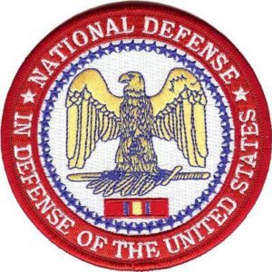 National Defense Service Patch