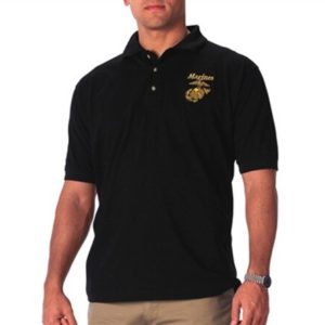 Marines Moisture Wicking Embroidered Polo