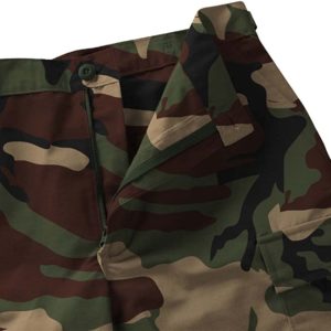 Propper Woodland Camo Rip Stop BDU Shorts Details