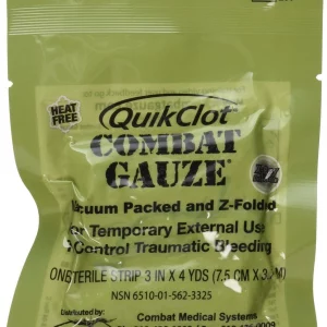 QuikClot Combat Gauze for Traumatic Bleeding First Aid