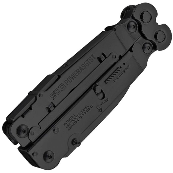SOG Power Assist Black MultiTool Devil Dog Depot