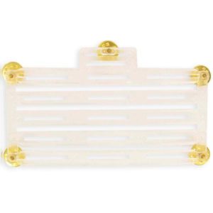 Sixteen Ribbon Mounting Bar Plastic