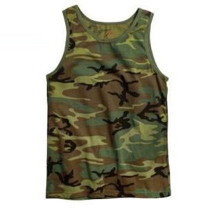 Woodland Camo Tank Top
