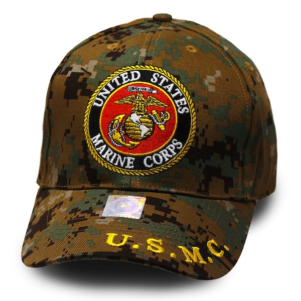USMC Digital Woodland Camo Hat